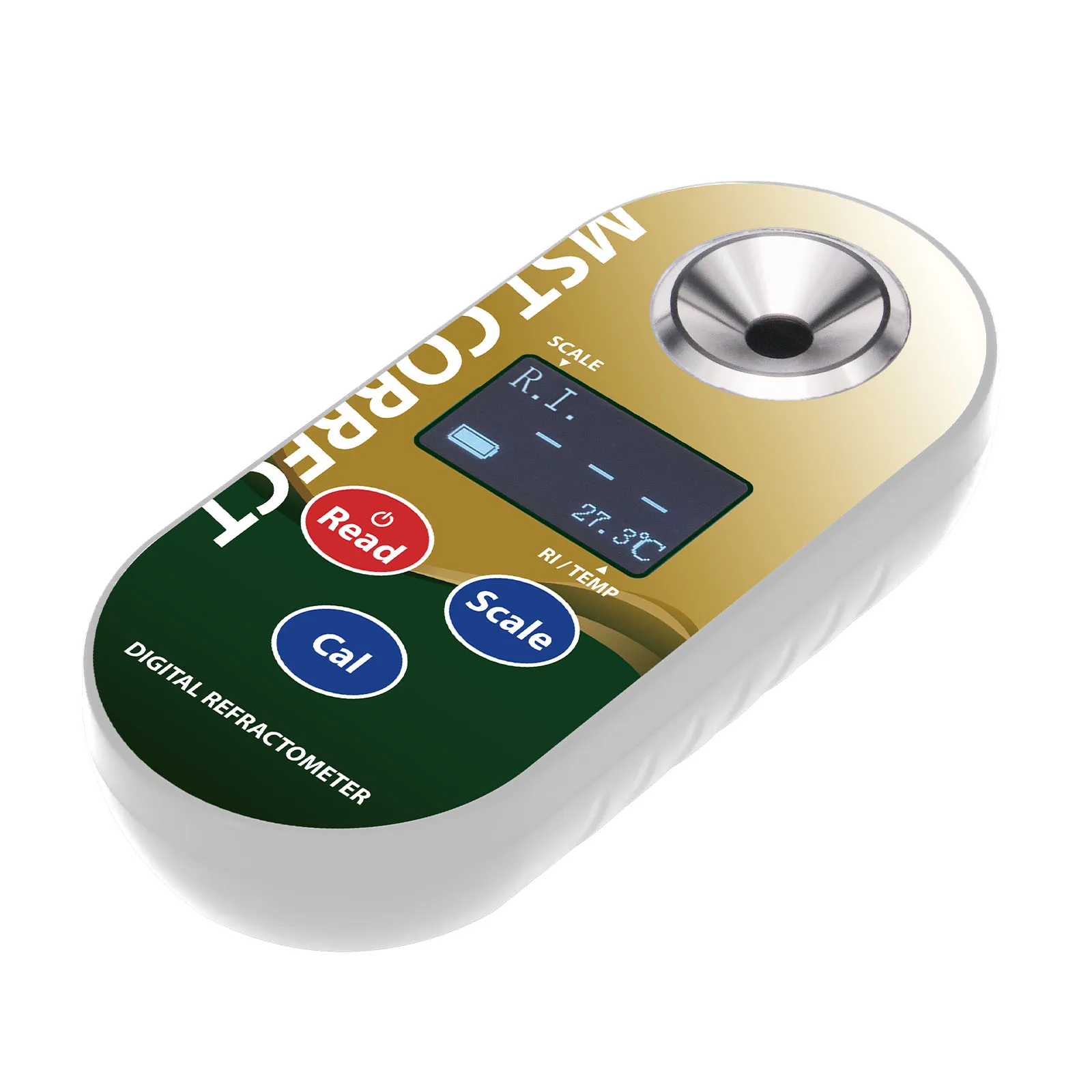 

Professional-Grade Digital Brix Meter 0.0-50.0% Scale, Ensures Precise Sugar Content in Food & Drinks