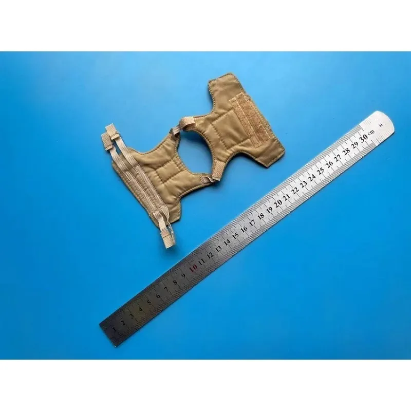 Soldat im Maßstab 1:6, kugelsichere Weste, moderner US-Militärkampf, Sandfarbe, Brustbehang, Modellspielzeug für 12-Zoll-Actionfiguren-Körper