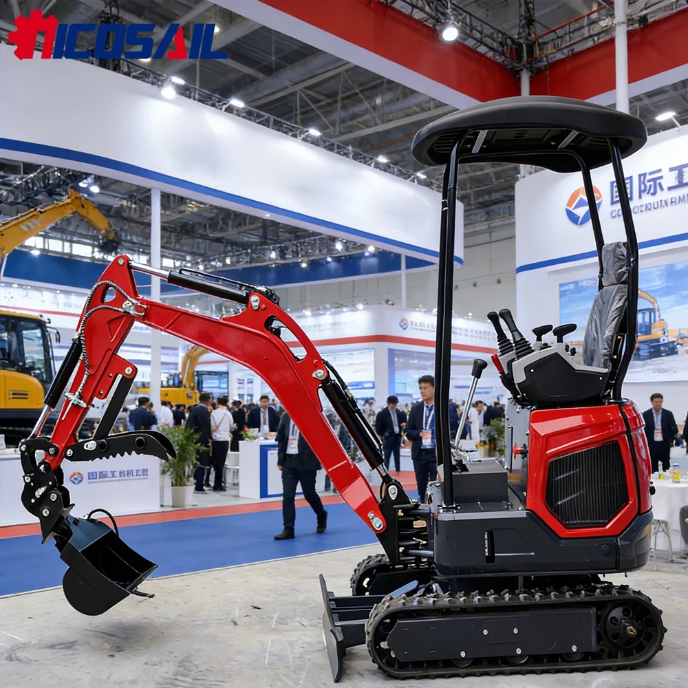 

Nicosail 1.8T Small Crawler Excavator High Performance Comfortable Cab for Long Time Working