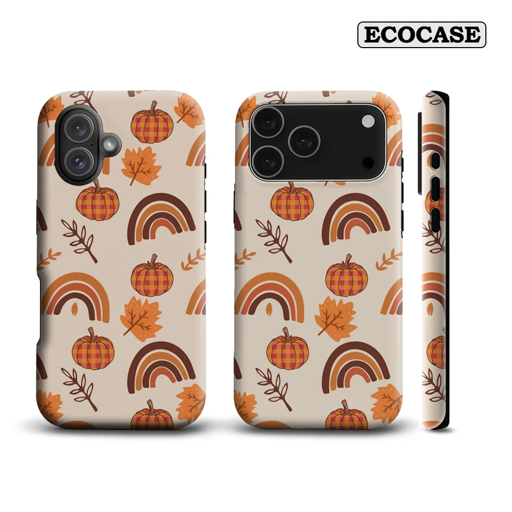Herbsternte-Muster IPhone 17 Must-Haves Handyhülle für IPhone 17 16 15 14 13 12 11 Pro Max Plus Doppelschichtige Rückseite