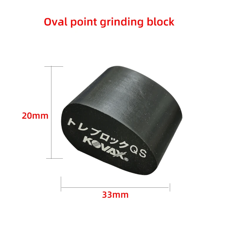 

Оригинальная подлинная японская наждачная бумага формата 26x33x20 мм, маленькая овальная подушечка Dori Kiter Block Toleblock QS