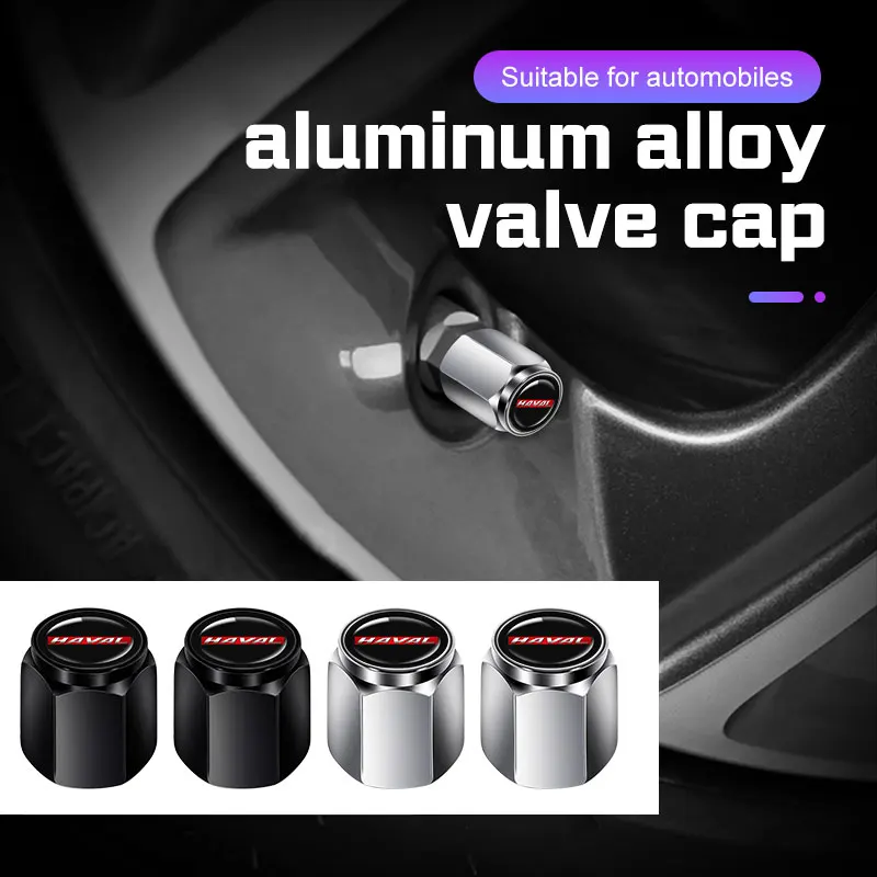 

For Haval Jolion F7 H9 H6 H2 F7X F7H H8 H3 H4 H5 H7 F5 M4 M6 H6 4PCS Car Wheel Tire Valve Cap Stem Cover Car Styling Accessories
