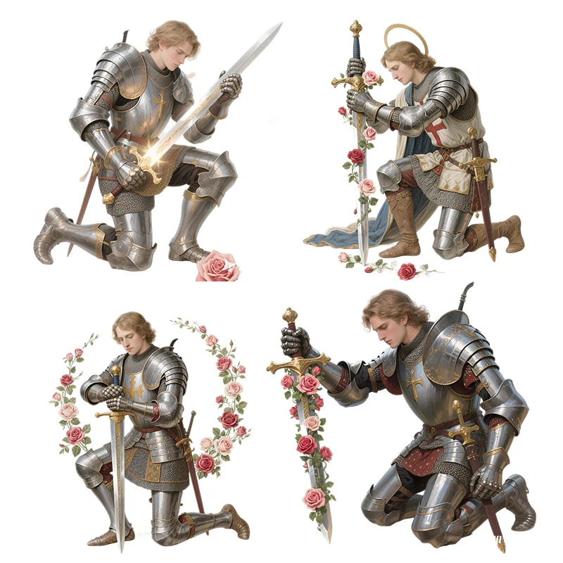 Three Ratels CEE193 medieval knight  Wall stickers are home decoration car decals