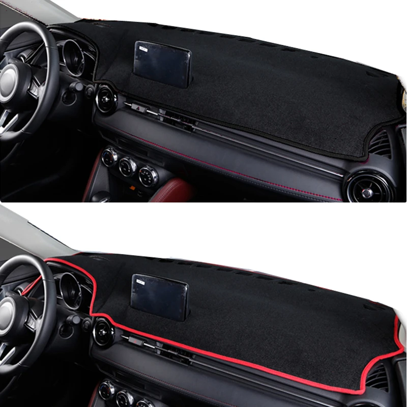 For Mazda CX-3 CX3 2014-2021 2022 2023 2024 Car Dashboard Cover Cushion Sun Shade Avoid Light Rug Anti-UV Mat Carpet Accessories
