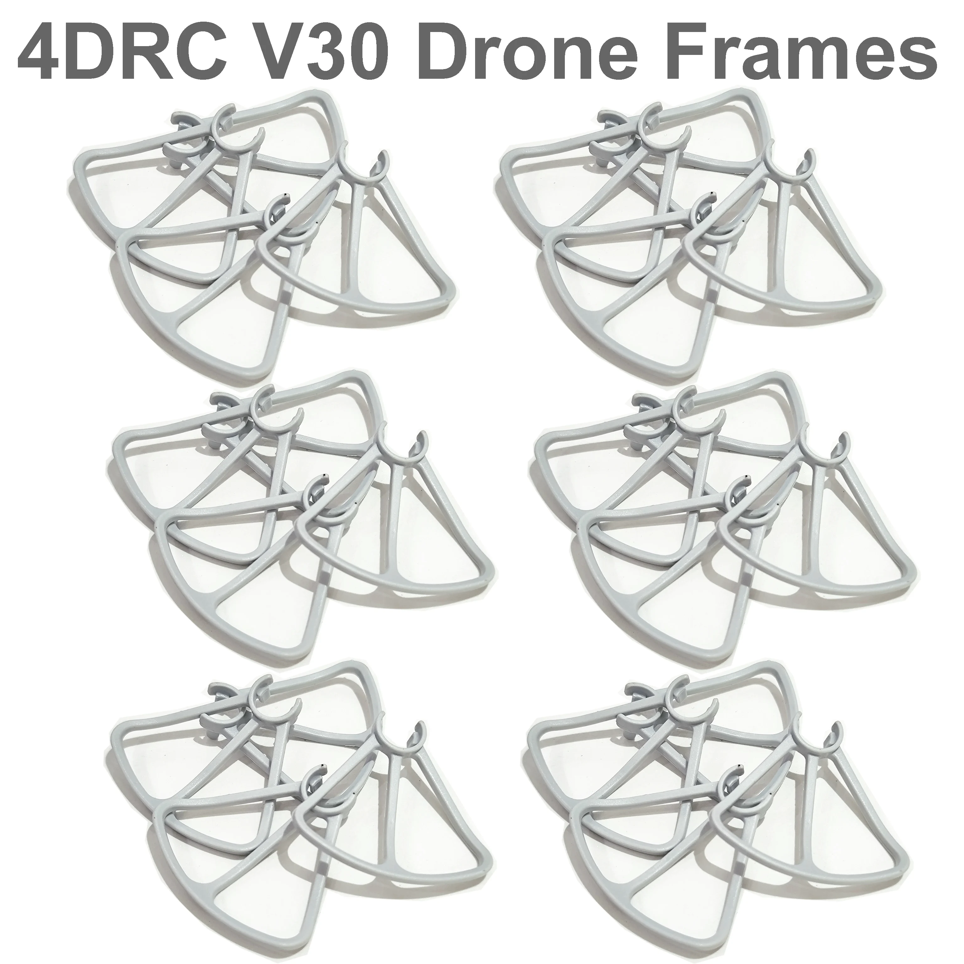 

24 шт. (6 комплектов) 4DRC V30 мини-складной дрон 4D-V30 запасные части для радиоуправляемого квадрокоптера оригинальные лопасти пропеллера вентилятор аксессуары кленовый лист