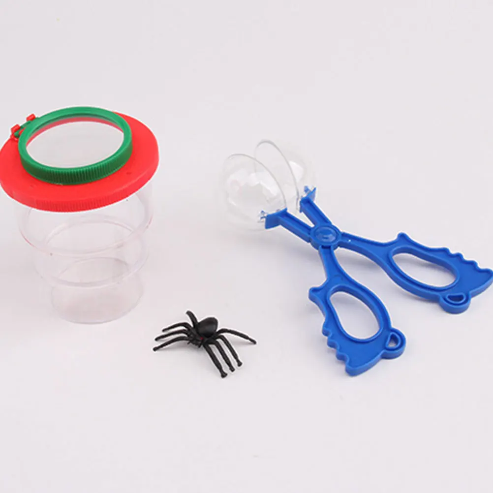 

6Pcs Kids Insect Catch Clamp with Scissor Grip Outdoor Bug Collector Tool for Child Outdoor Adventure Learning Activity
