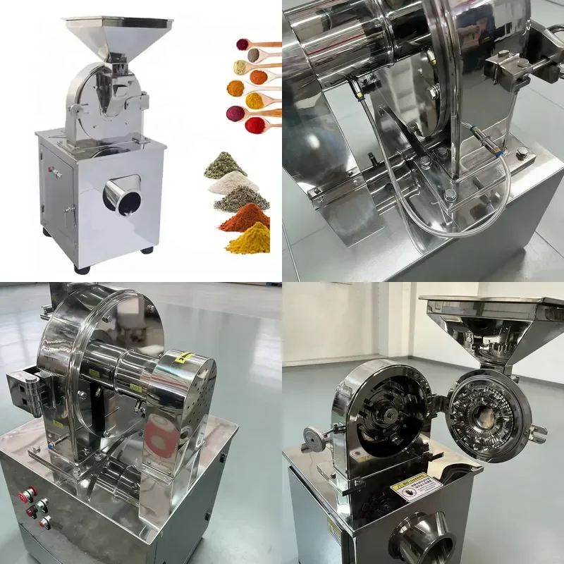 Industrial Electric Spice Coffee Sugar Food Herb Herbal Leaf to Grind Powder Mill Grinder Machine