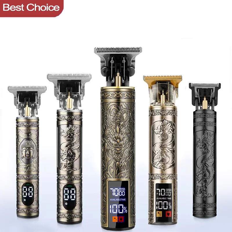 T9 Professional Hair Clipper/Accessories | USB Fast Charging | Beard/Body/Hair Trimmer | Precision Electric Shaver for Men