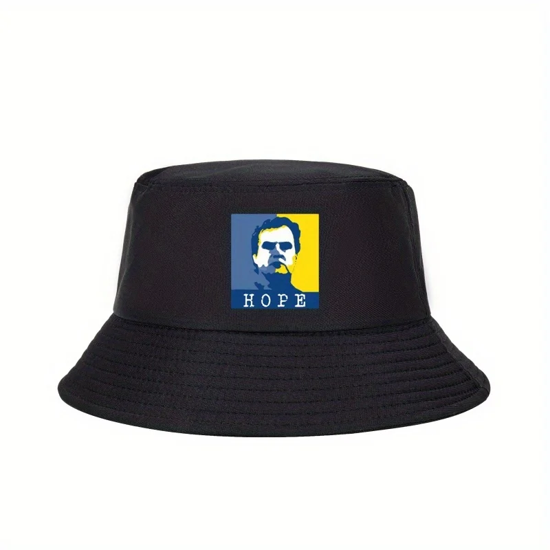Sombrero de Pescador Plegable Unisex Marcelo Bielsa Hope - Transpirable y Ligero, Ideal para Viajes al Aire Libre, Playa y Pesca, Marca Icónica