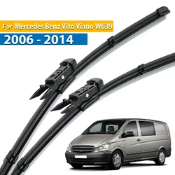 Erick's Wiper LHD Front Wiper Blades For Mercedes Benz Vito Viano W639 2006 - 2014 Windshield Windscreen Window Brushes 28