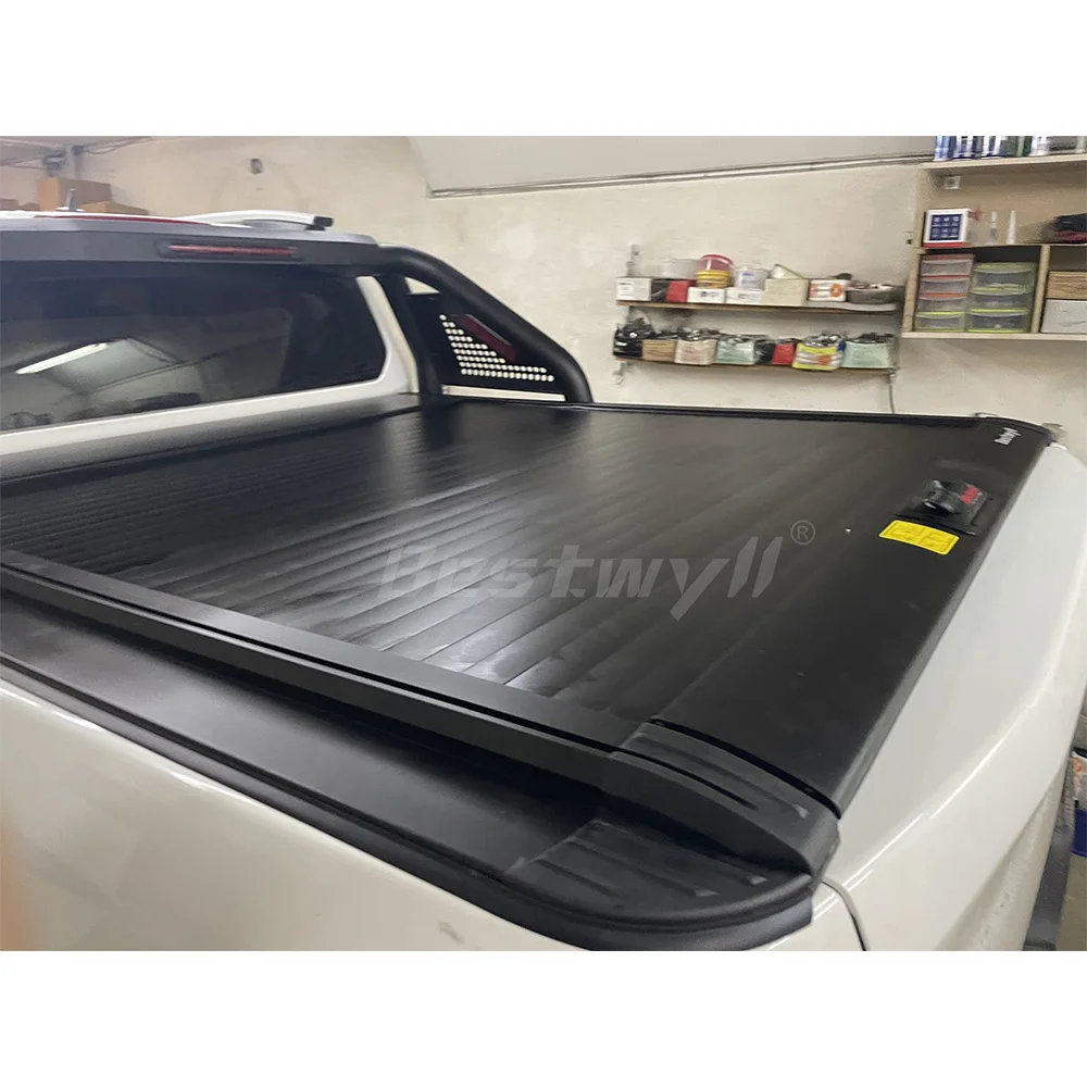 Aluminum Alloy Truck Bed Cover Retractable Lid Pickup Roller Tonneau Cover For Pickup Truck Changan Kaicene K42