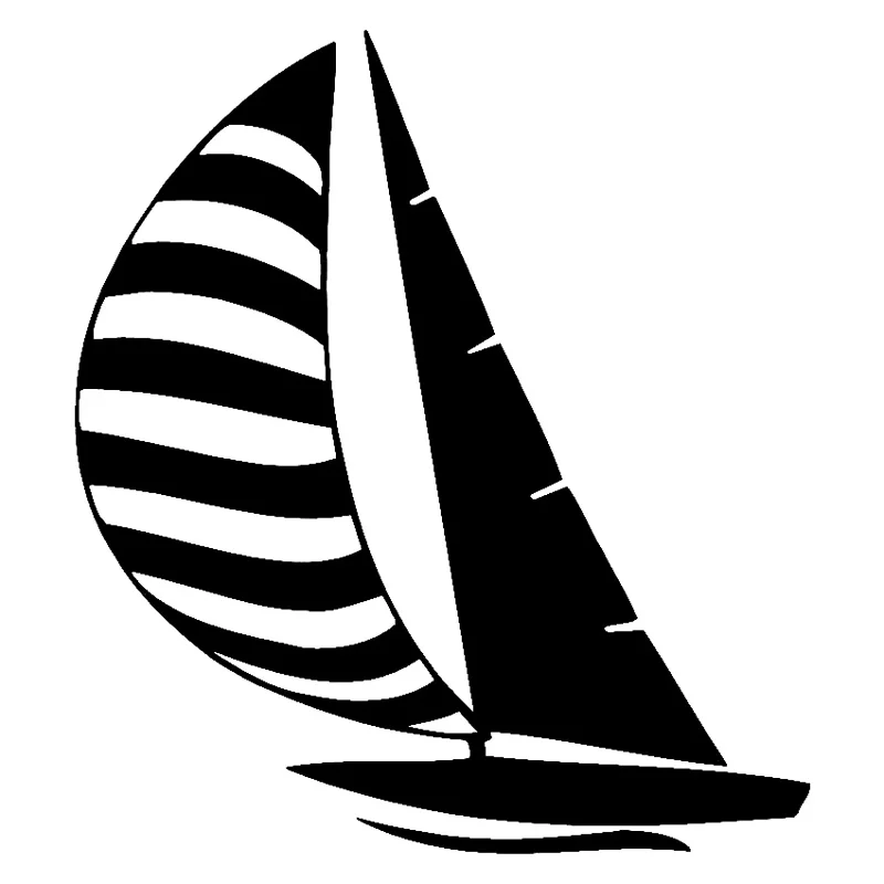 

Sailboat Sailing Fashion Die-Cut Vinyl Decal Car Sticker Waterproof Auto Decoration for Car Body Bumper Rear Window N52