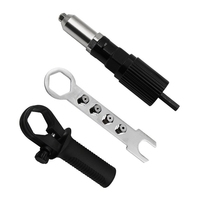 Rivet Gun Adapter Core-Pulling Rivet Gun Conversion Joint Electric Drill Rivet Machine Pull Rivet Rivet Gun Head