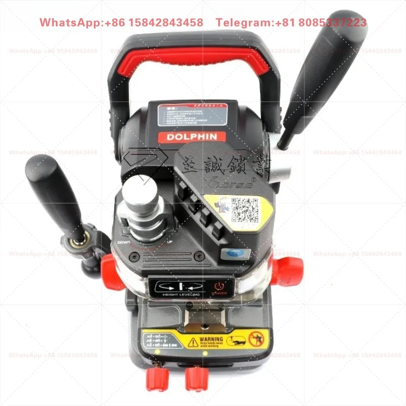 Professional Manual Key Cutting Machine with End, External, and Internal Milling Capabilities