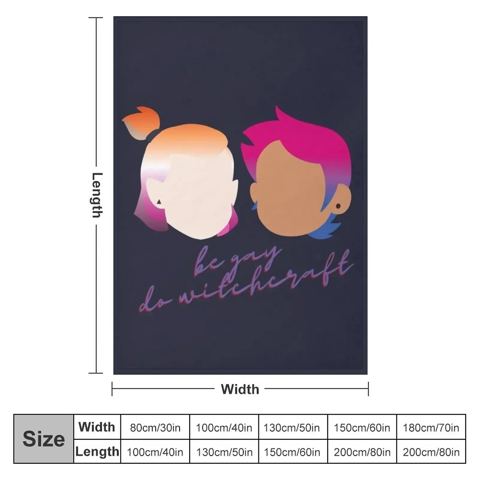 BE GAY, DO WITCHCRAFT *now with flags* Throw Blanket Vintage Soft wednesday Blankets For Baby Luxury Throw Designers Blankets