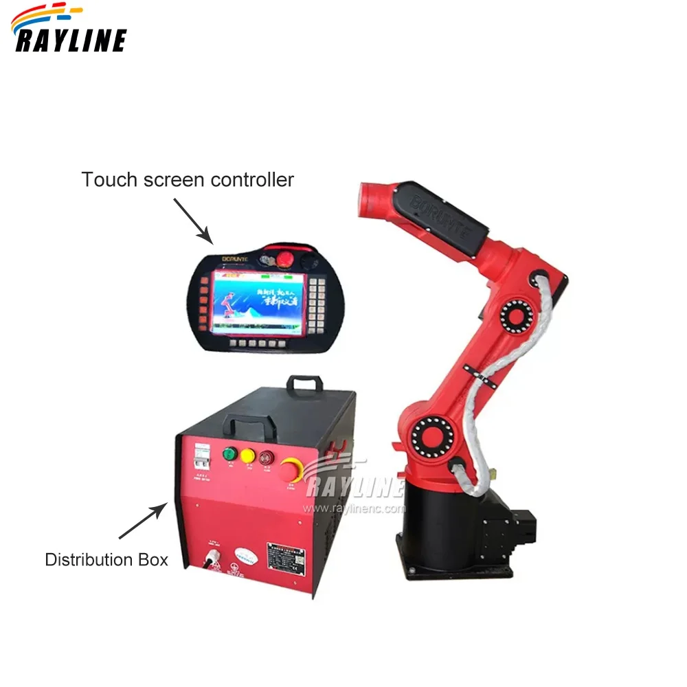 High Speed Automata Soldering Robotic Arm 6 Axis Industrial Robot Arm Products Welding Provided 220V Restaurant Robot Automation