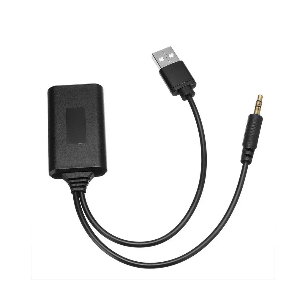 Picture 7: Universal Car Wireless Bluetooth Compatible Receiver USB 3.5Mm Auxiliary Media Bluetooth 5.0 Music Player Audio Cable Adapter
