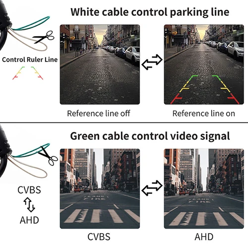 Imagen 2 del producto Cámara de visión trasera de coche AHD 1080P para Suzuki Swift/Swift Sport ZC32S ZC72S ZC82S 2010-2017 visión nocturna impermeable