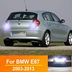 Car LED Reverse Light For BMW 1 Series E87 116 118 120 2003 2008 2009 2010 2011 2012 2013 P21W Ba15s 1156 Canbus Backup Lamp