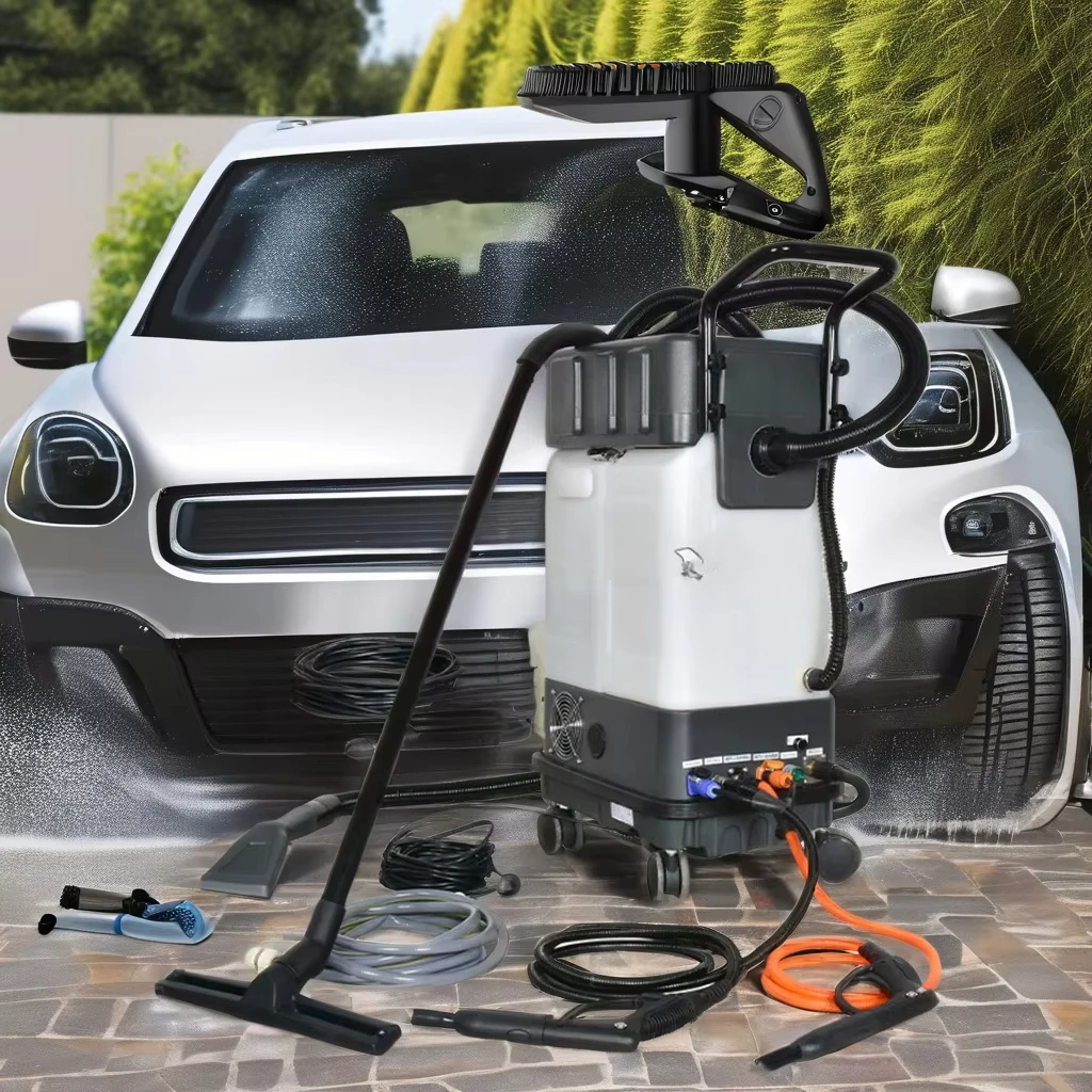 

E24SG food safety kitchen cleaner 5L chemical tank 75dB low noise compliance surface car washer