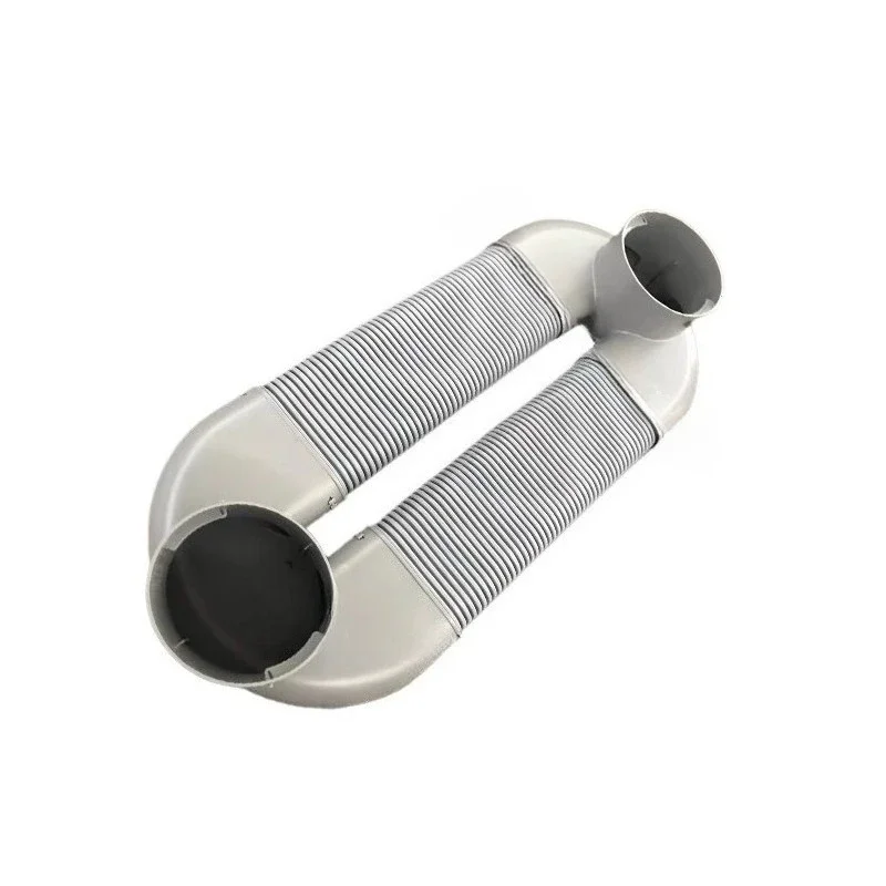 Professional 75/110mm PE Flat Duct Connector for Fresh Air System - Over Beam Adapter with High-Quality Performance