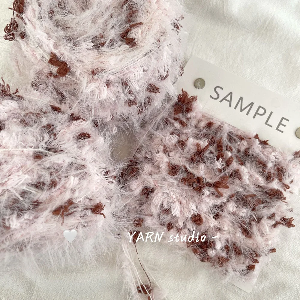 100g Wool Crochet Thread Yarn Retro DIY Hand Mixed Thread Knitting Scarf Bag Card Holder Multi-functional Decorative Thread Ball