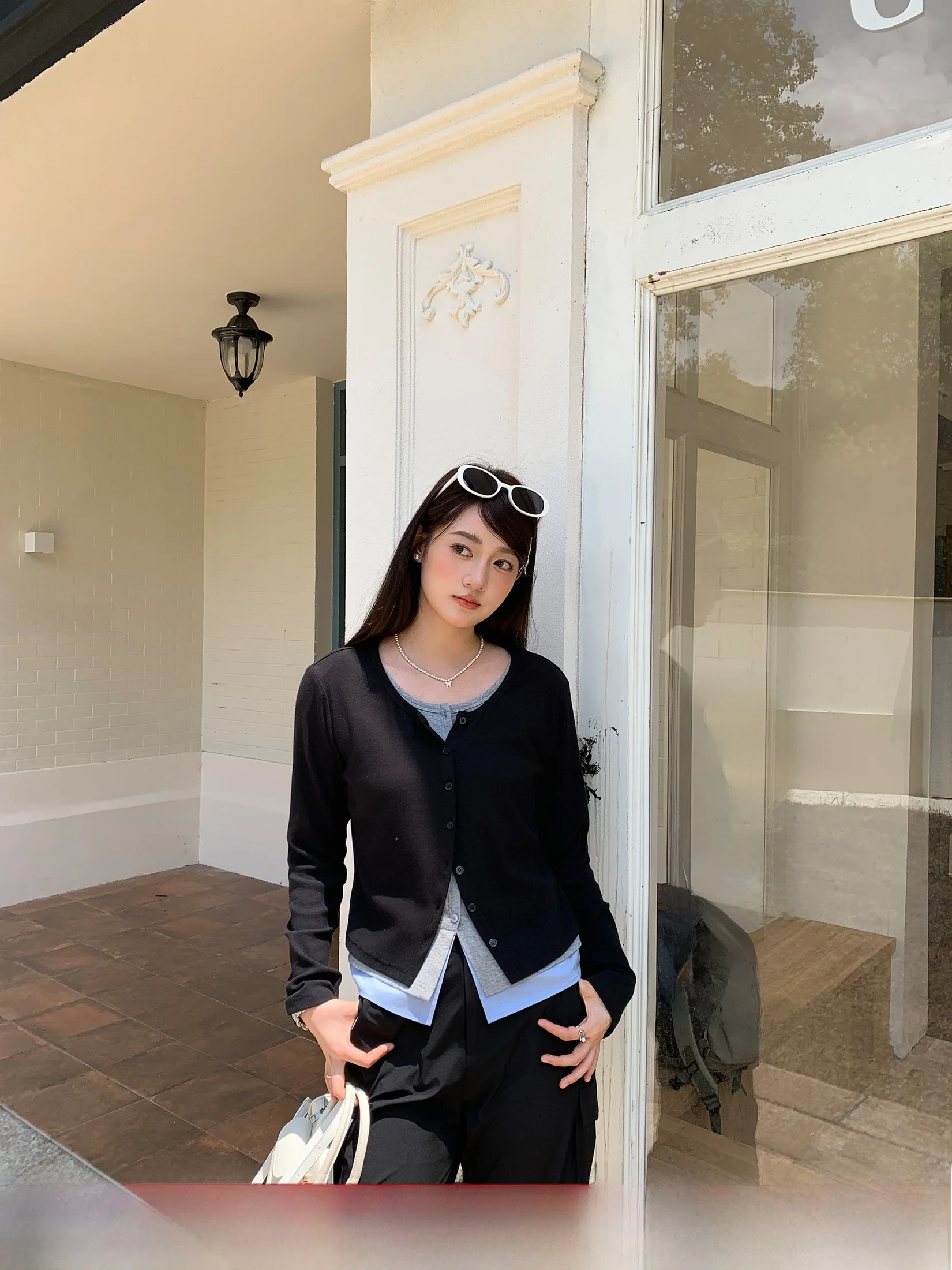 

Вязаный кардиган Li Xiaoxiao для женщин больших размеров, облегающий, с круглым вырезом, повседневный, средней толщины, с длинными рукавами