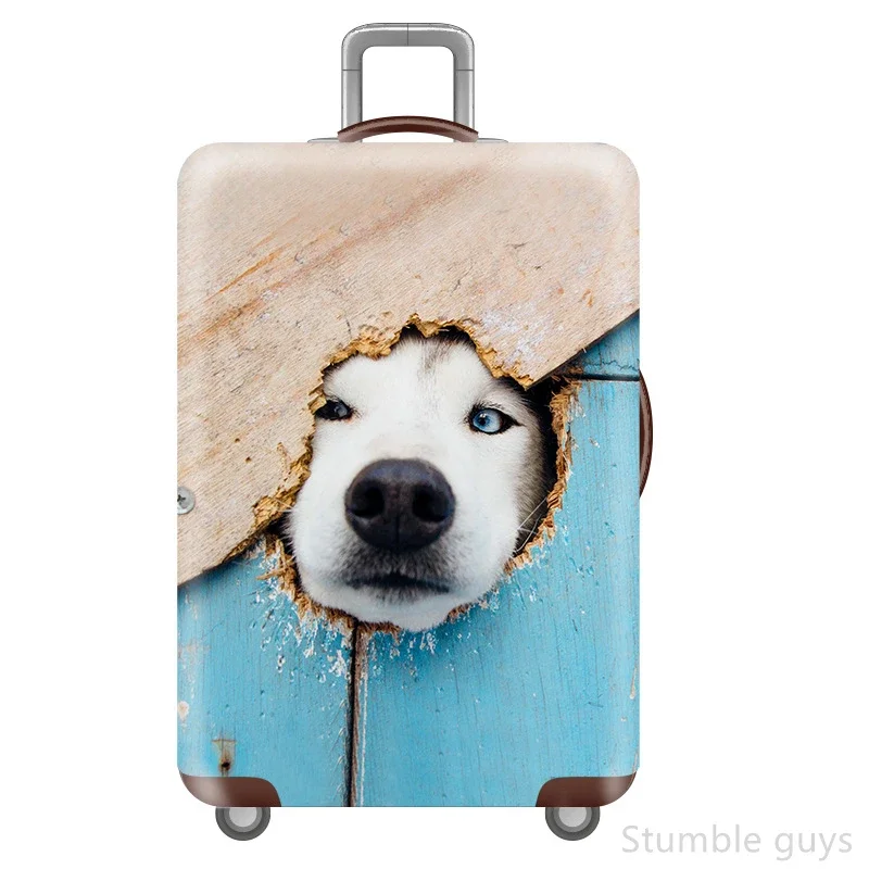 

Durable Washable Elastic Luggage Cover Protective Suitcase Sleeve Reliable For Airline Travel Fits 18-32 Inch Rolling Luggage