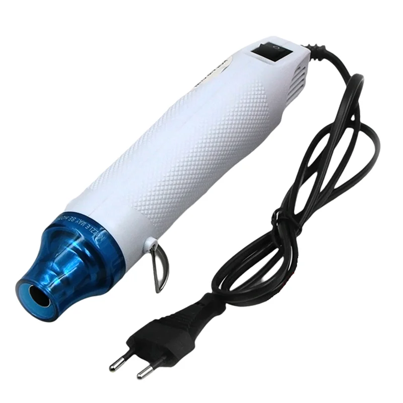 

GYTB-Hot Air Gun 220V Паяльный температурный вентилятор DIY Электрическая сушилка для горячей воды Мини-парочный пистолет для термоусадочных трубок с вилкой европейского стандарта