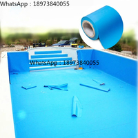 1.5mm Reinforced Ocean Blue Pool PVC Liner with Anti-UV for Inground Swimming Pools
