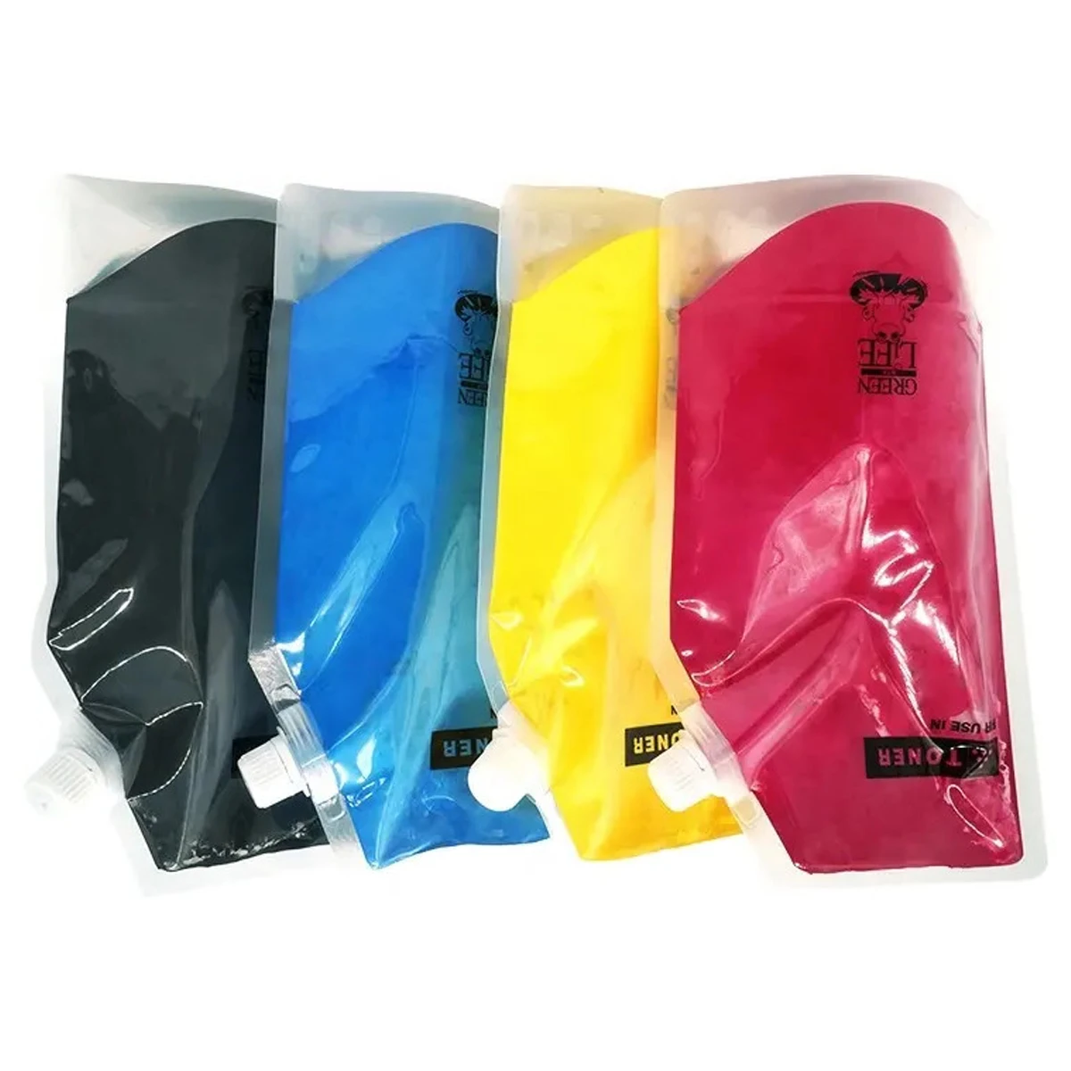 

1KG Ink Toner Powder Dust Refill Kits Reset for Sharp MX C 55 MX 55 MX-C607F MX-C557F T TB TC TM TY TK TBK B BK K C M Y