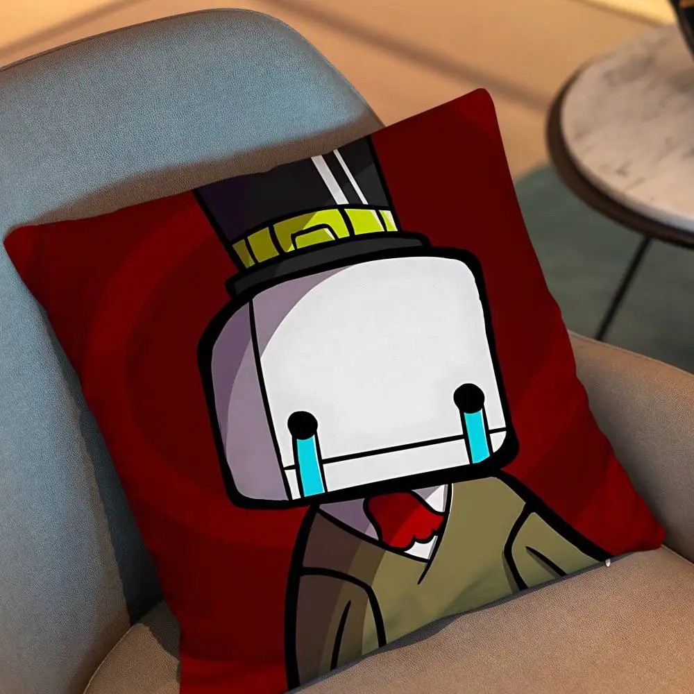 game Square BattleBlock Theater pillow cover living room sofa cushion cover bedroom room bed pillow cover home decoration