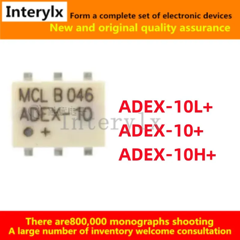 1Pcs/Lot Original genuine patch ADEX-10L+ ADEX-10L ADEX-10H+ ADEX-10H RF mixer chip ADEX-10+ patch SMD6P ADEX-10H