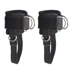 Ankle Straps for Cable Machine (2 Pieces),Gym Workout Equipment,Leg Pulley Attachment, Kickback Straps,Lower Body Exercises