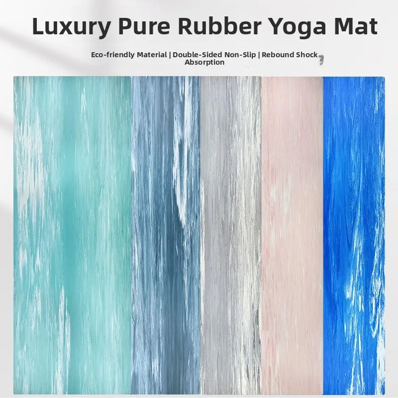 Double-Sided Rubber Coconut Fiber Non-Slip Yoga Mat Resistant to Oil Stacking Wear-Resistant Professional Frosted Surface