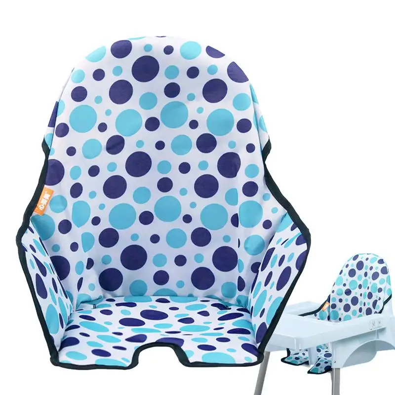 Coussin de siège de chaise haute pliable pour bébé, housse de chaise haute, rembourrage en coton pour bébé