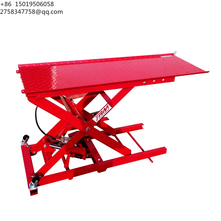 RM 800Lbs ATV Hydraulic Motorcycle Lift Table Stand Garage Equipment