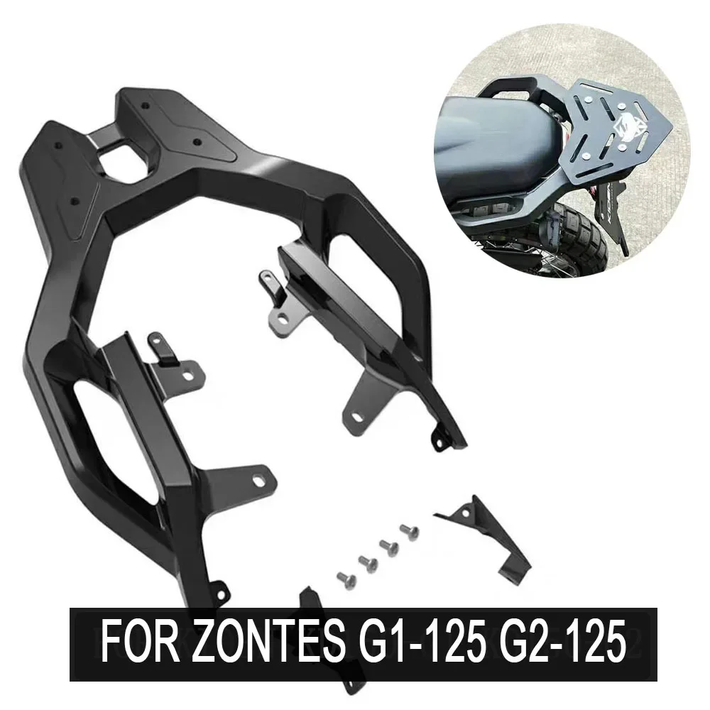 

For Zontes G1-125 G2-125 Rear Seat Rack Bracket Luggage Carrier Zontes G1 125 G2 125 Cargo Shelf Support 125 G1 125 G2