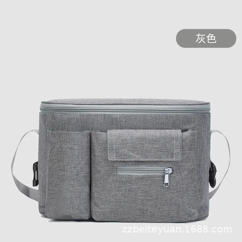 Random Color Spacious Cartoon Animal Stroller Organizer Multifunctional Baby Pram Storage Bag for Newborns