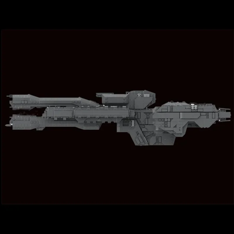 Moc Building Block Lightweight Escort UNSC In Amber Clad Model Bricks Toys