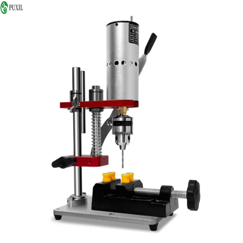 Household micro desktop variable speed DC metal jade grinding drilling small desktop precision electric drill