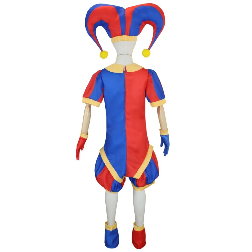 زي تنكري للسيريك الرقمي المذهل للأطفال ، أزياء العام الجديد للفتيات ، بذلة جمبسوت للأولاد ، ملابس مضحكة للكرنفال ، فستان عيد الفصح