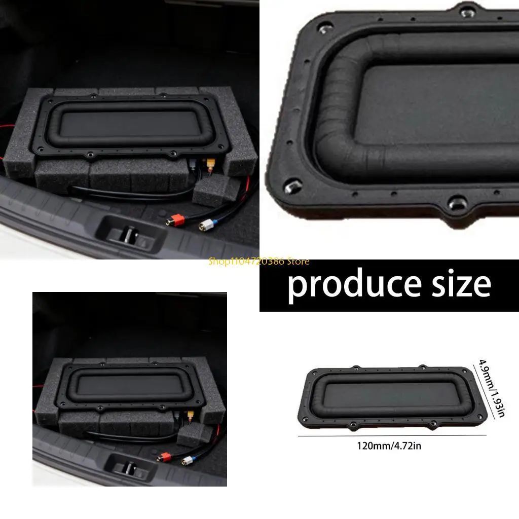 K0EA 120x49mm Bass Diaphragm Vibrating Plate Assist For DIY Sound Projects Long Strokes Design