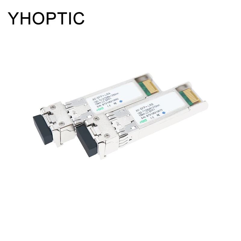 Imagem -04 - Sfp Mais Fibra Óptica Módulo 20km 10g Fibra Óptica Módulo 1270nm 1330nm Singlemode Compatível Completo com Cisco Mikrotik Switch lc