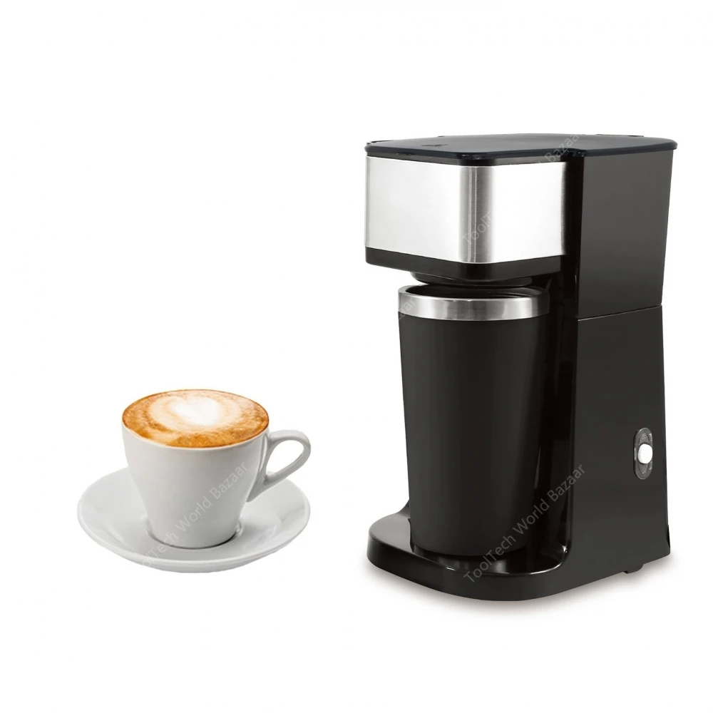 Home coffee machine, American coffee milk tea machine, automatic coffee maker with cup