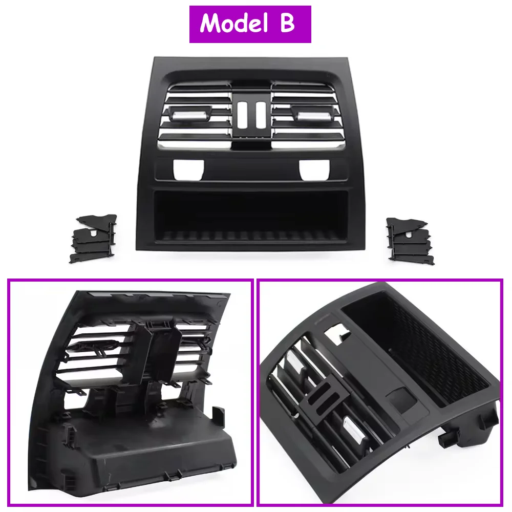 LHD RHD Samochodowa tylna klimatyzacja AC Kratka wentylacyjna Panel wylotowy Zamiennik Do BMW serii 5 GT F07 528i 535i 550i 2010-2017