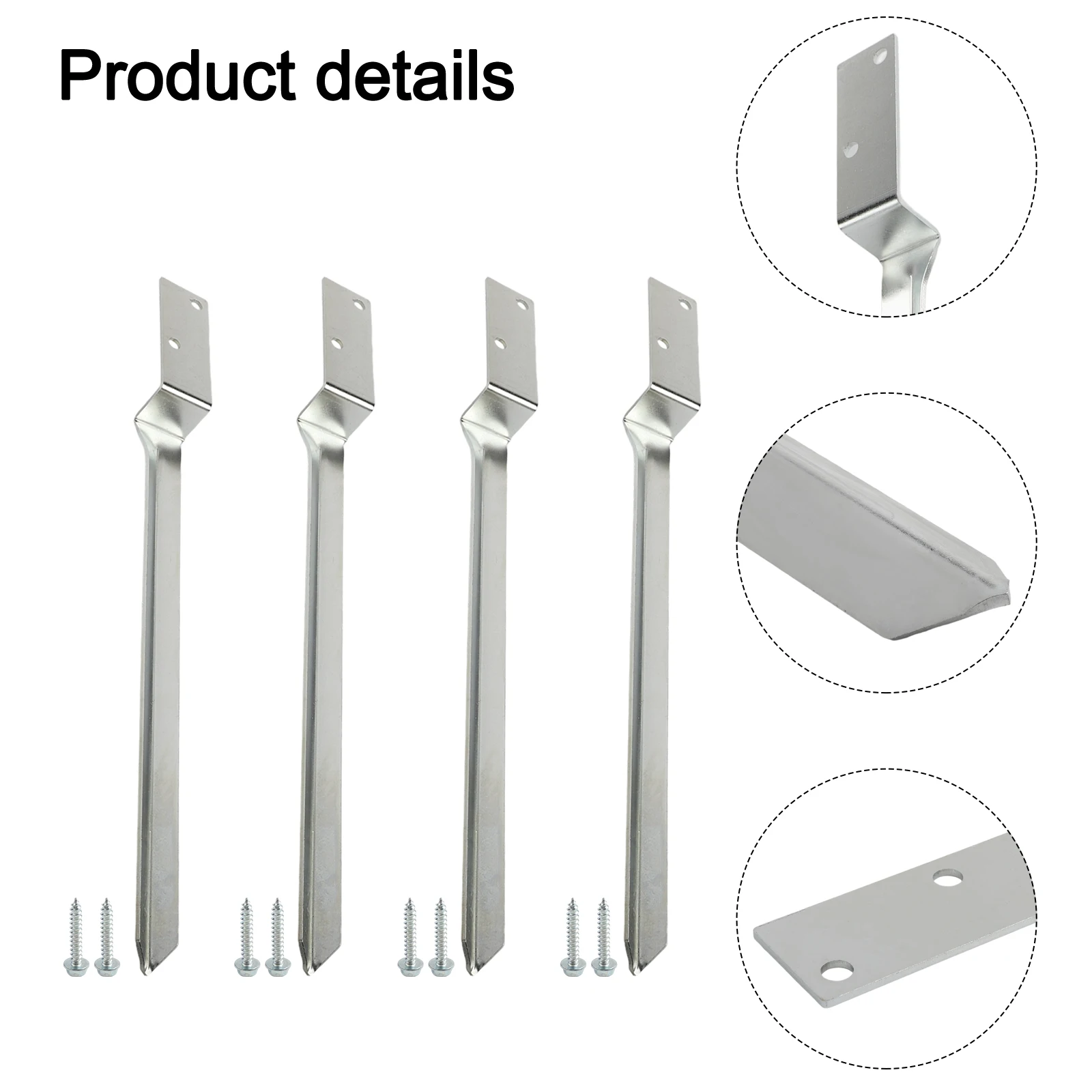 

Heavy Duty Anchor Swing Fixed Anchor Silver Galvanized Steel Swing Anchor Outdoor Swing High Load Capacity Easy Installation