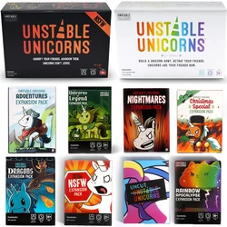 Unicorni instabili Tabellone Espansione per feste in famiglia inglese Versione base dei giochi da tavolo classici