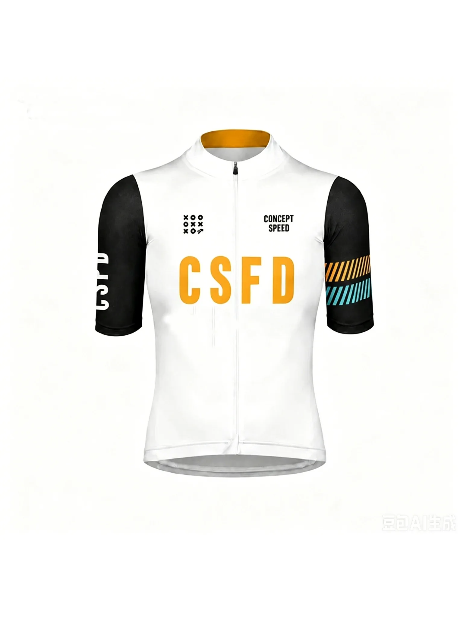 AliExpress NONE CSFD White Total Cycling Team Jersey New Bike Vest Maillot Men Women CAJA RURAL Quick Dry Ropa Ciclismo Bicycle Jersey T-shirt