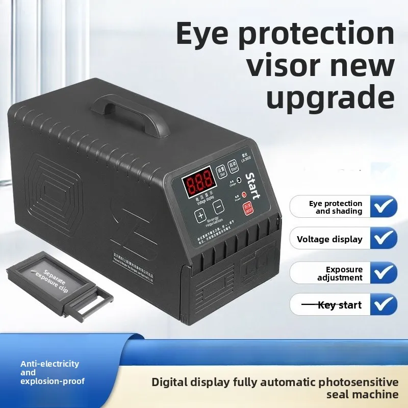 Photosensitive Flash Stamp Engraving Machine, Portable DIY Seal Maker For Personalized Portrait Cartoon Stamp Custom Making